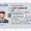 Quebec Driver License Template
