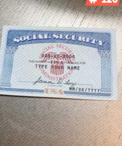 California social security card