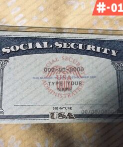Editable Social Security PDF