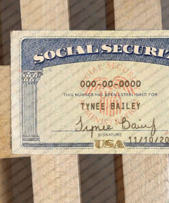New York social security card