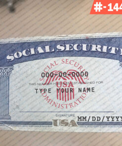 Pennsylvania social security card psd