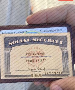 Free Download SSN Template