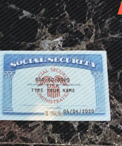 Download SSN Card PSD