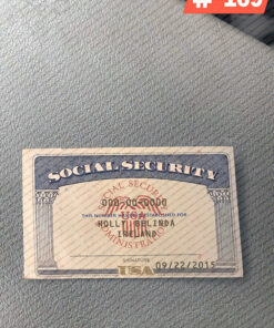 Ai Generated Social Security Card Templates