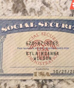 North Carolina social security card