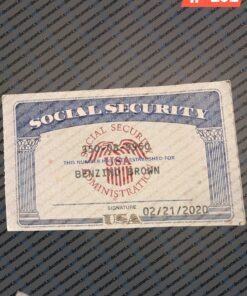 Michigan social security template