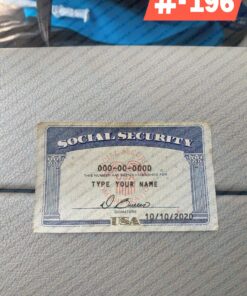 New Jersey social security card