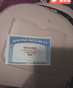 Virginia social security card psd