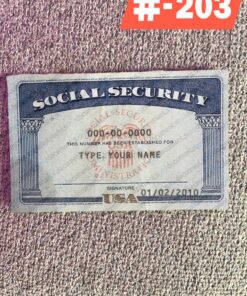 Virginia social security template