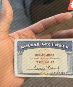 Free Download Social Security Template
