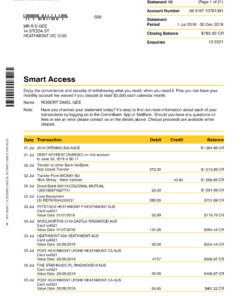 Commonwealth Bank Statement Free Download